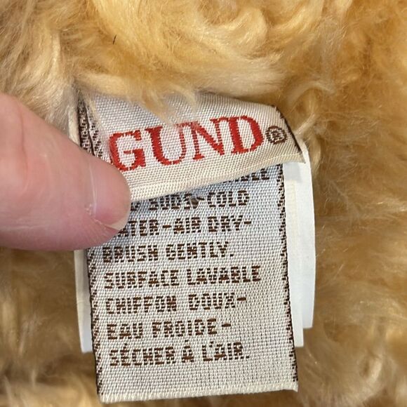 Vintage 2001 Gund Engel Teddy Bear-Enerbear. Size 12” - Picture 9 of 11